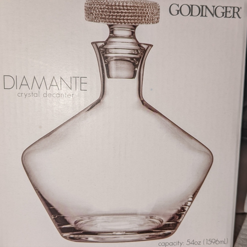 Bling Godinger Marmont 54 Ounce Whiskey Decanter
